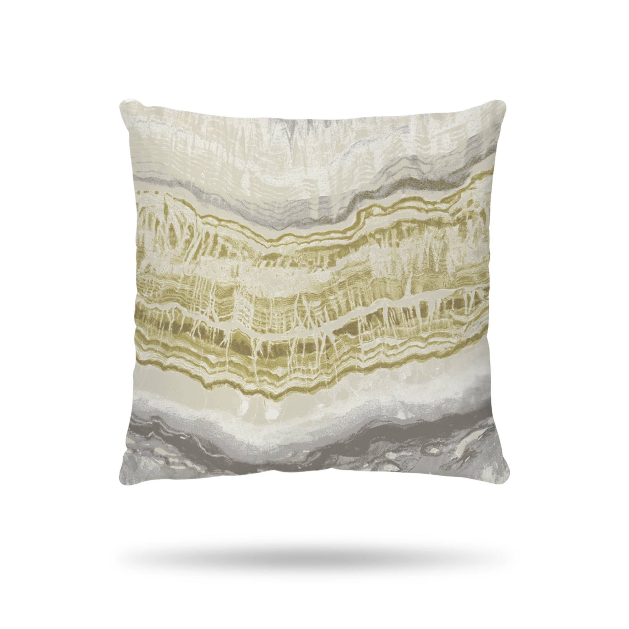 Springs Creative Modern Coastal Marble Raffia Fabric